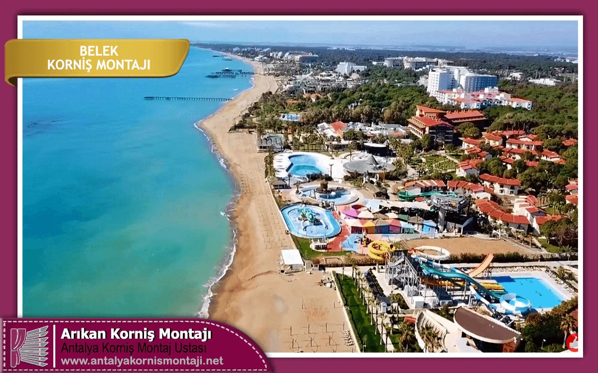 Belek Kornişçi Montaj Ustası