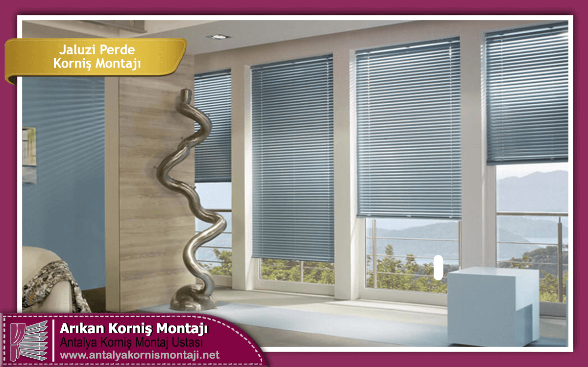 Jaluzi Perde Korniş Montajı
